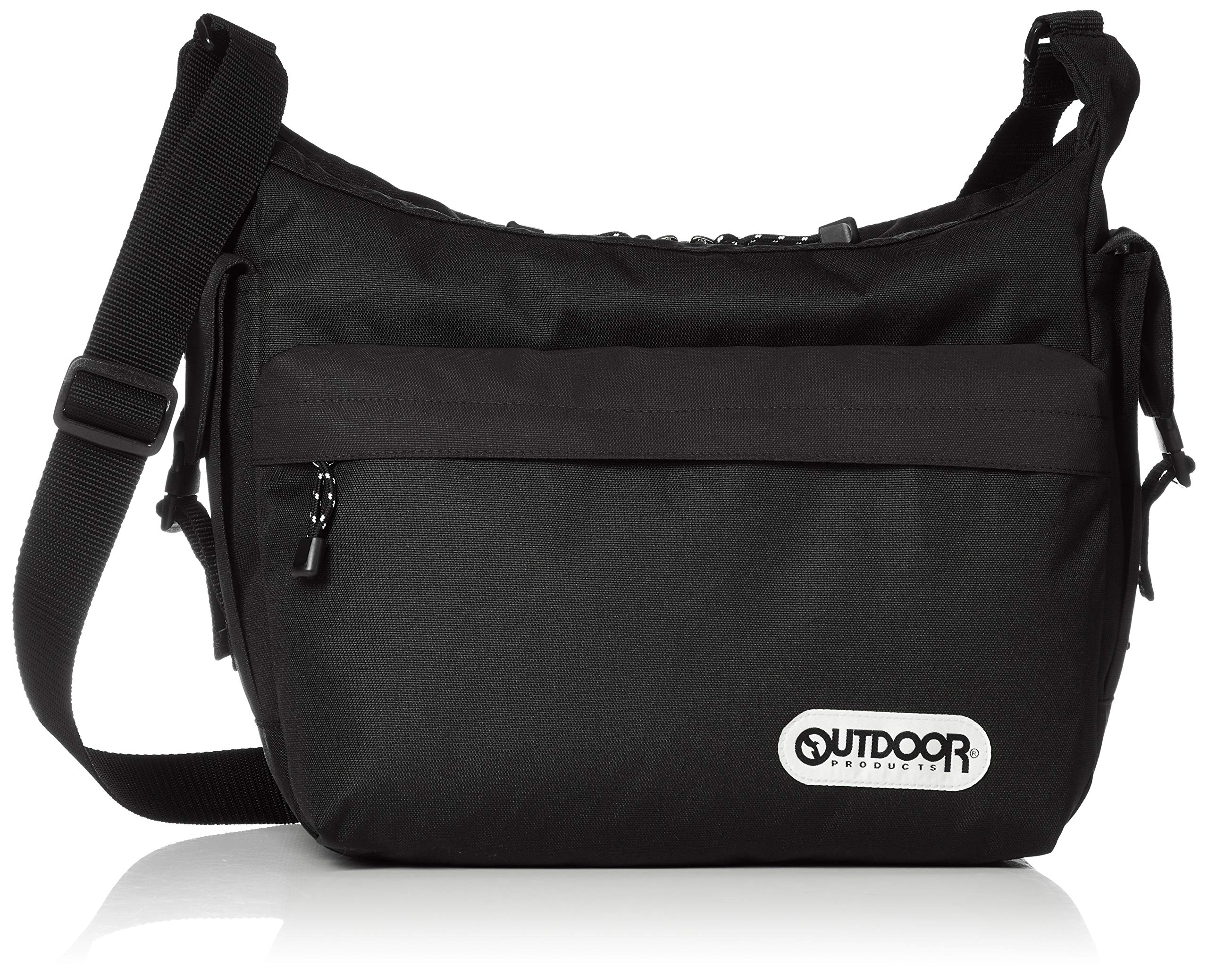 [アウトドアプロダクツ] ショルダーバッグ ラフ 大容量 マザーズバッグ 旅行 斜め掛け 16L ブラック1(オールブラック)商品画像