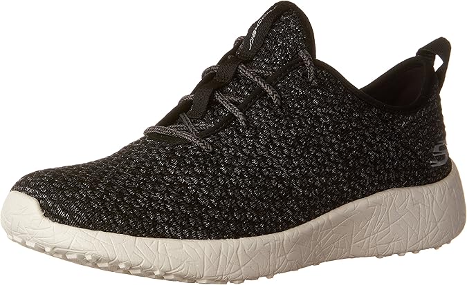 skechers burst mujer naranja