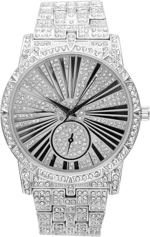 mens bling watches