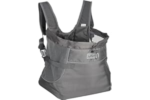 Outward Hound PupPak Dog Front Carrier, Medium, Grey