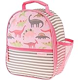 Stephen Joseph All Over Print Lunch Box, Pink Dino