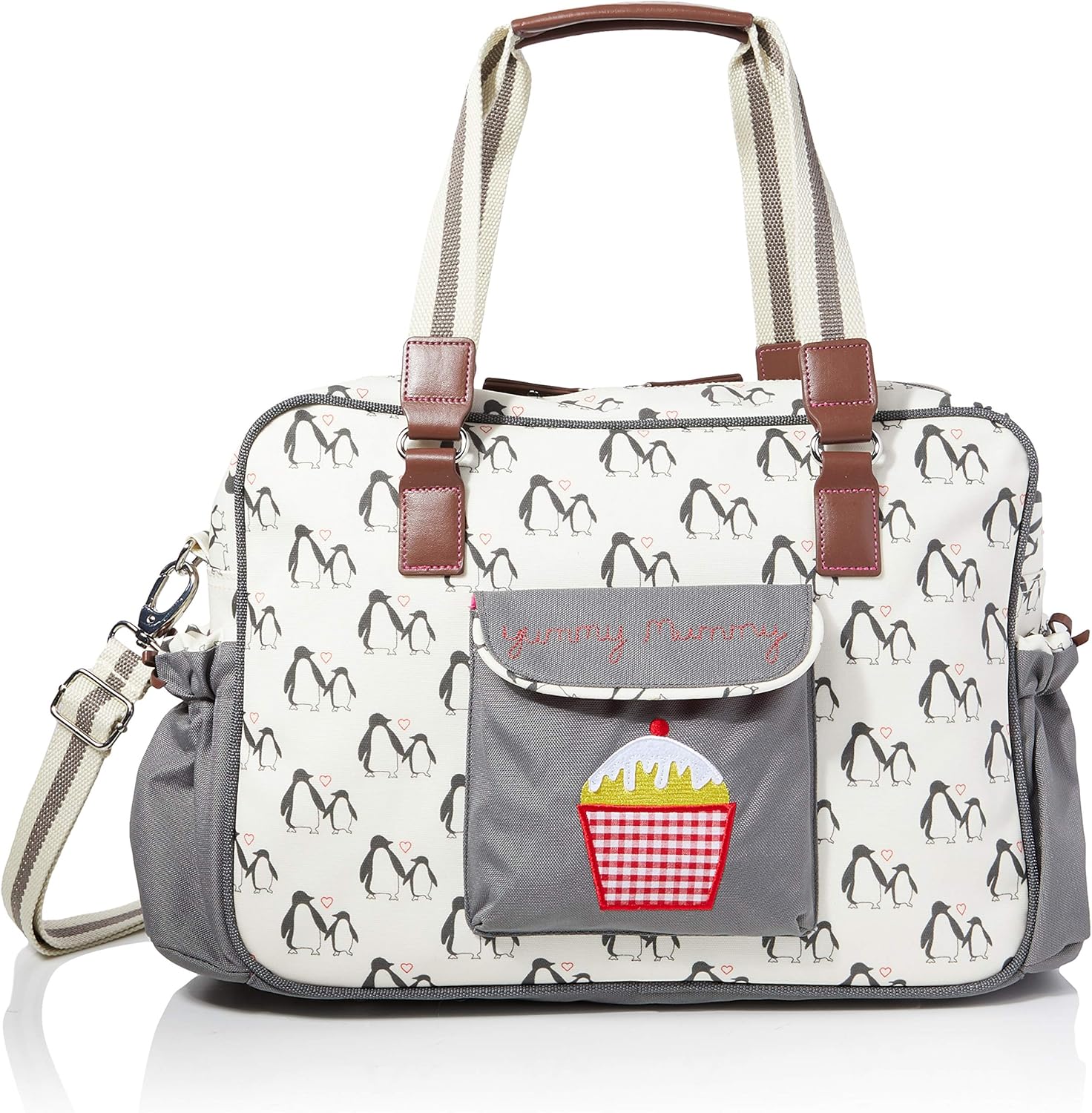 Pink Lining Yummy Mummy Baby Changing Nappy Bag Penguin Love Amazon