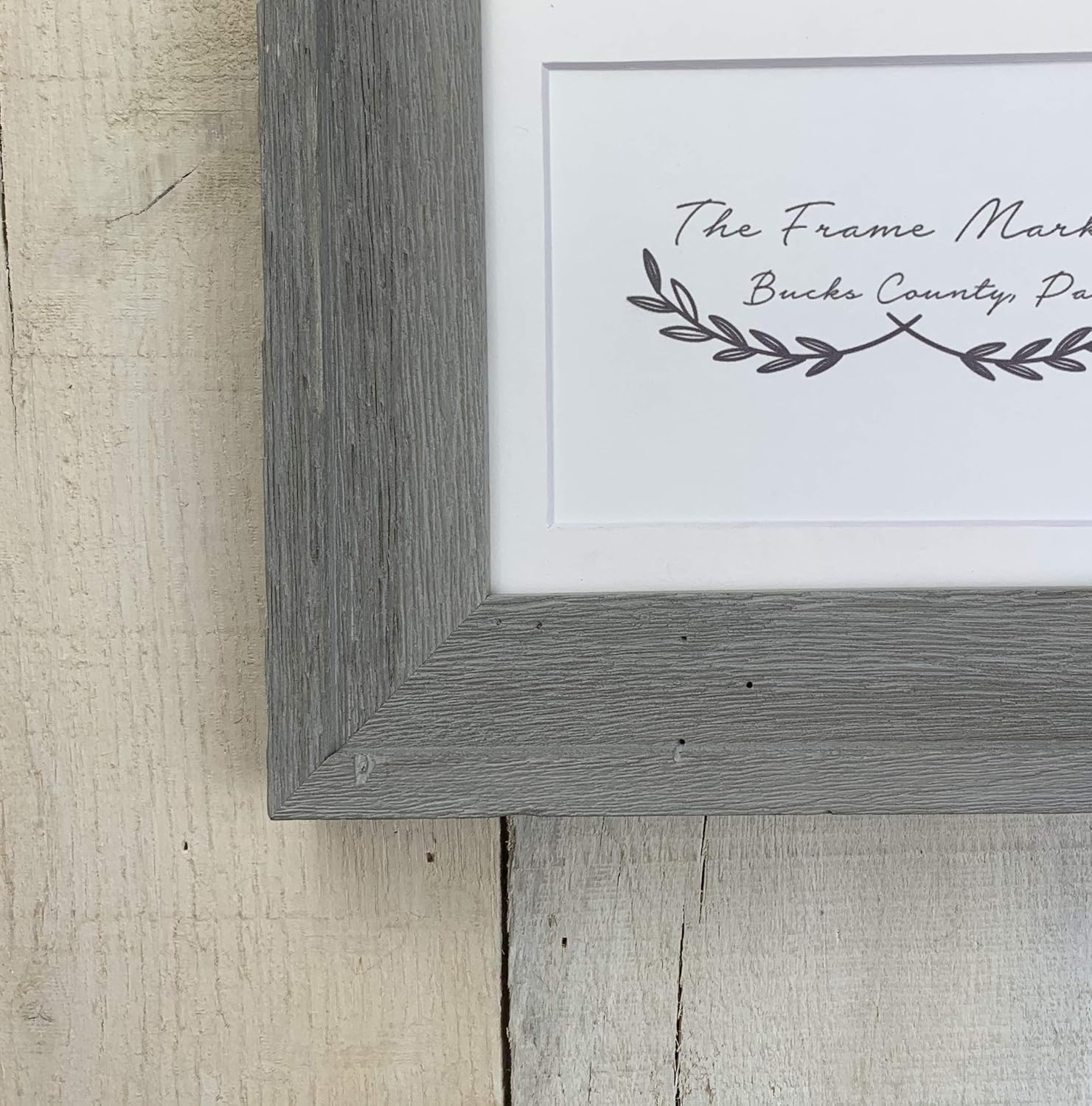 Amazon Com Bucks County Grey Barn Wood Picture Frame 8x10 9x12
