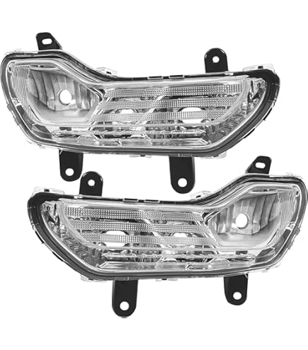 LUOWEINA Koplamp Sproeierkap Links/Rechts Voor Ford Escape Kuga 2013-2016 - DV4513L019AA / DV4513L018AA