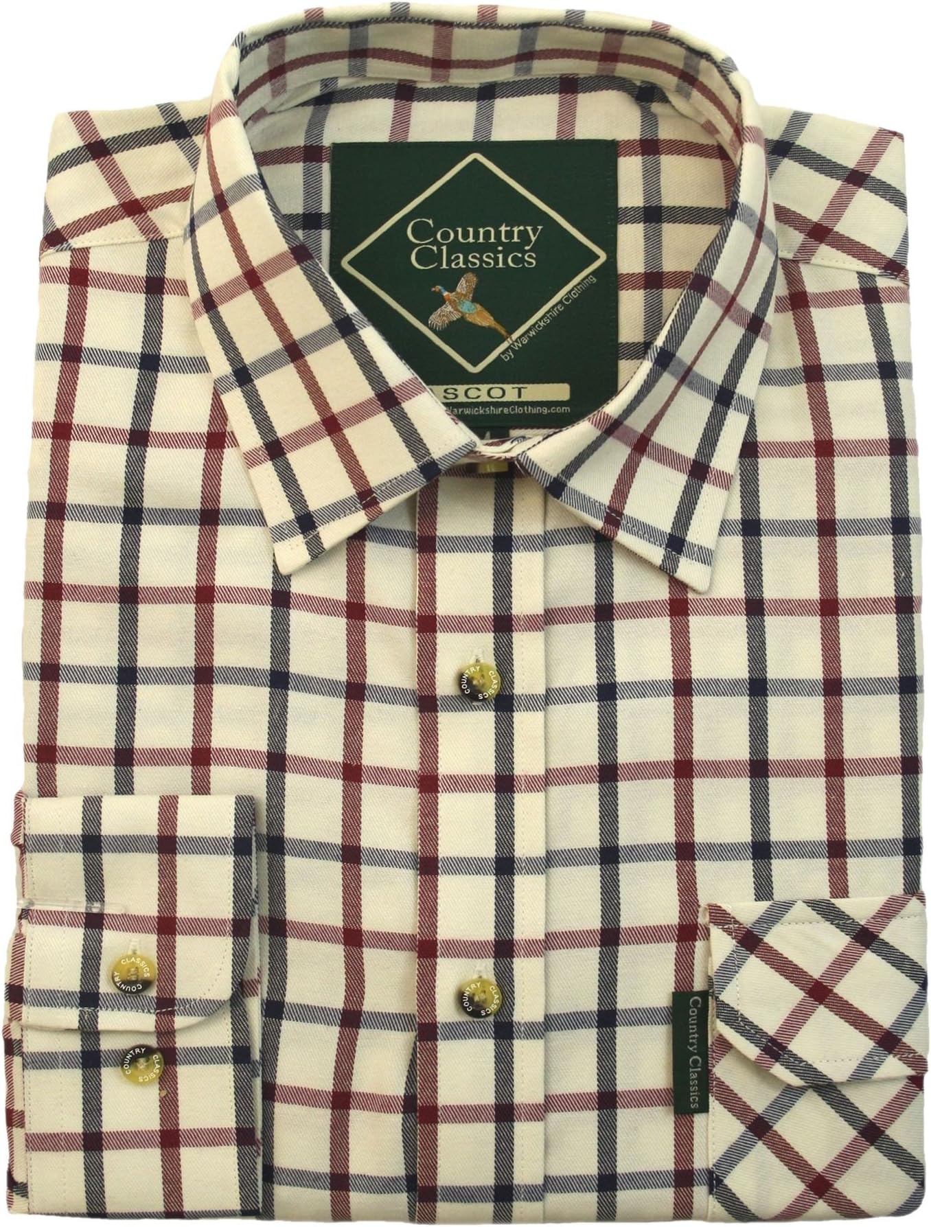 Country ClassicsMens Long Sleeve Check Country Shirts