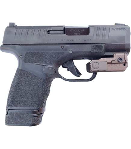 Pistol Flashlight & Red Dot Laser Combo - Low Profile, Compact For Handguns