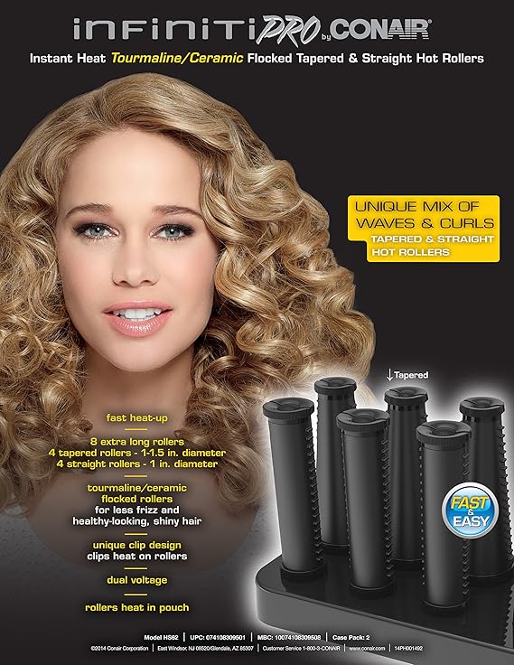 conair infiniti pro flocked conical curling wand