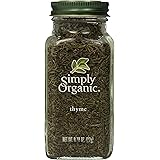 Simply Organic Thyme Leaf Whole Certified Organic, 0.78-Ounce Container
