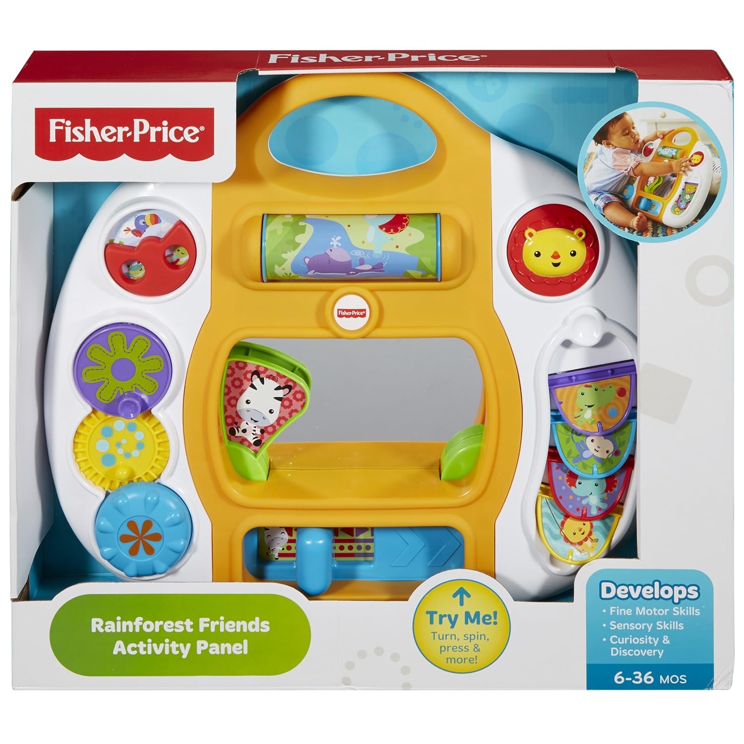 fisher price rainforest friends activity panel