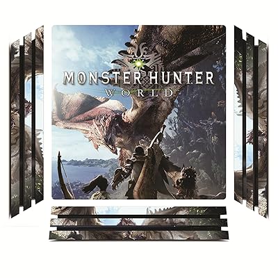 Monster Hunter World Game Skin for PS4 Pro 100% Kuwait Ubuy