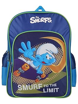 Smurfs Blue Childrens Backpack (BTS-4070)