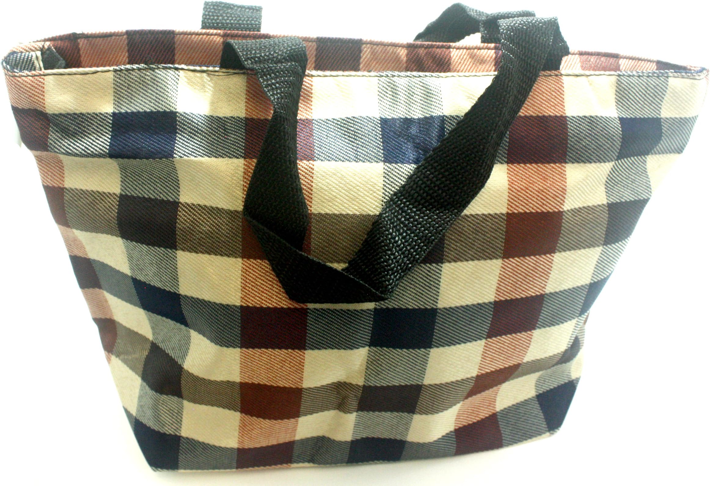 Color Checkered cosmetic bag purse toiletry bag