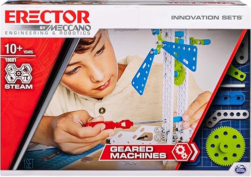 Meccano Erector, Set 3, Geared Machines 