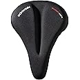 Schwinn Comfort Bike Sport Seat Cover, Sport Memory Foam Padding Dual Strap, Fits Most Seats for Standard or Stationary Bikes