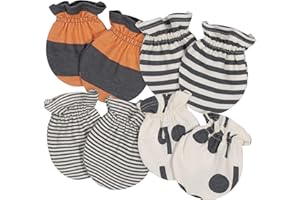 Grow by Gerber baby-boys 4-pack Mittens