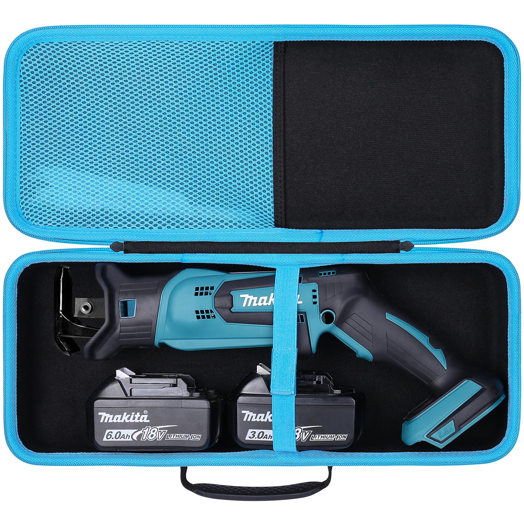 Khanka Hard Case for Makita DJR183Z 18V Reciprocating Saw, Storage Carrying Tool Case Compatible with Makita DJR183Z (Tool and Battery NOT Included)