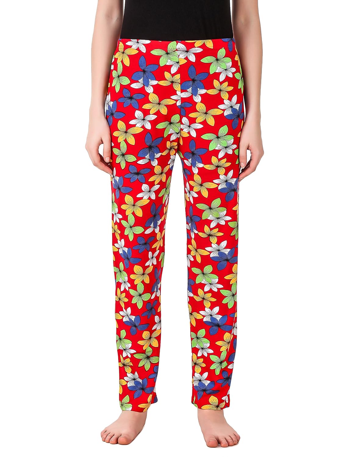 masha women's cotton printed multicolor pyjama-pj-a13-126-s-p