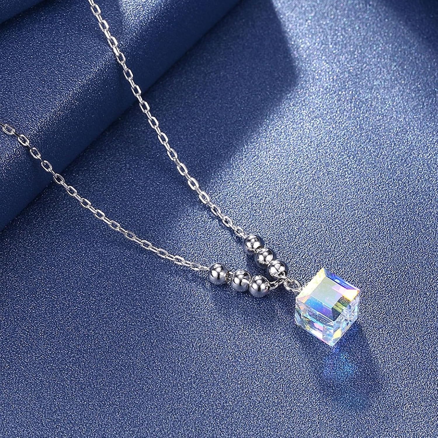 Pendants EoCot Silver Plated Necklace 