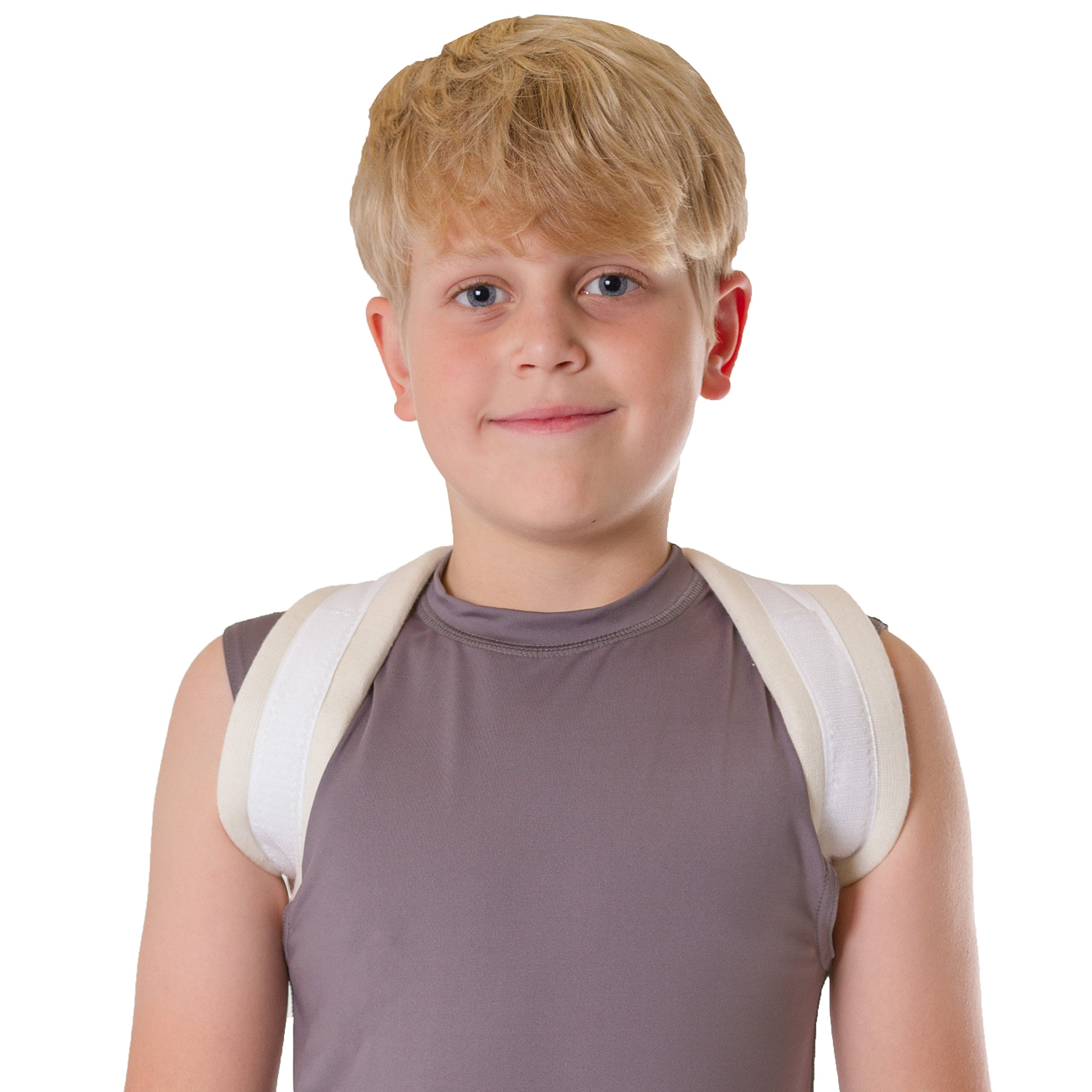 BraceAbility Clavicle Support Brace - Figure 8