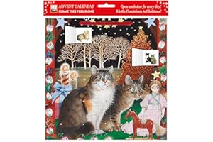 Ivory Cats by Lesley Anne Ivory: An American Christmas advent calendar (with stickers)