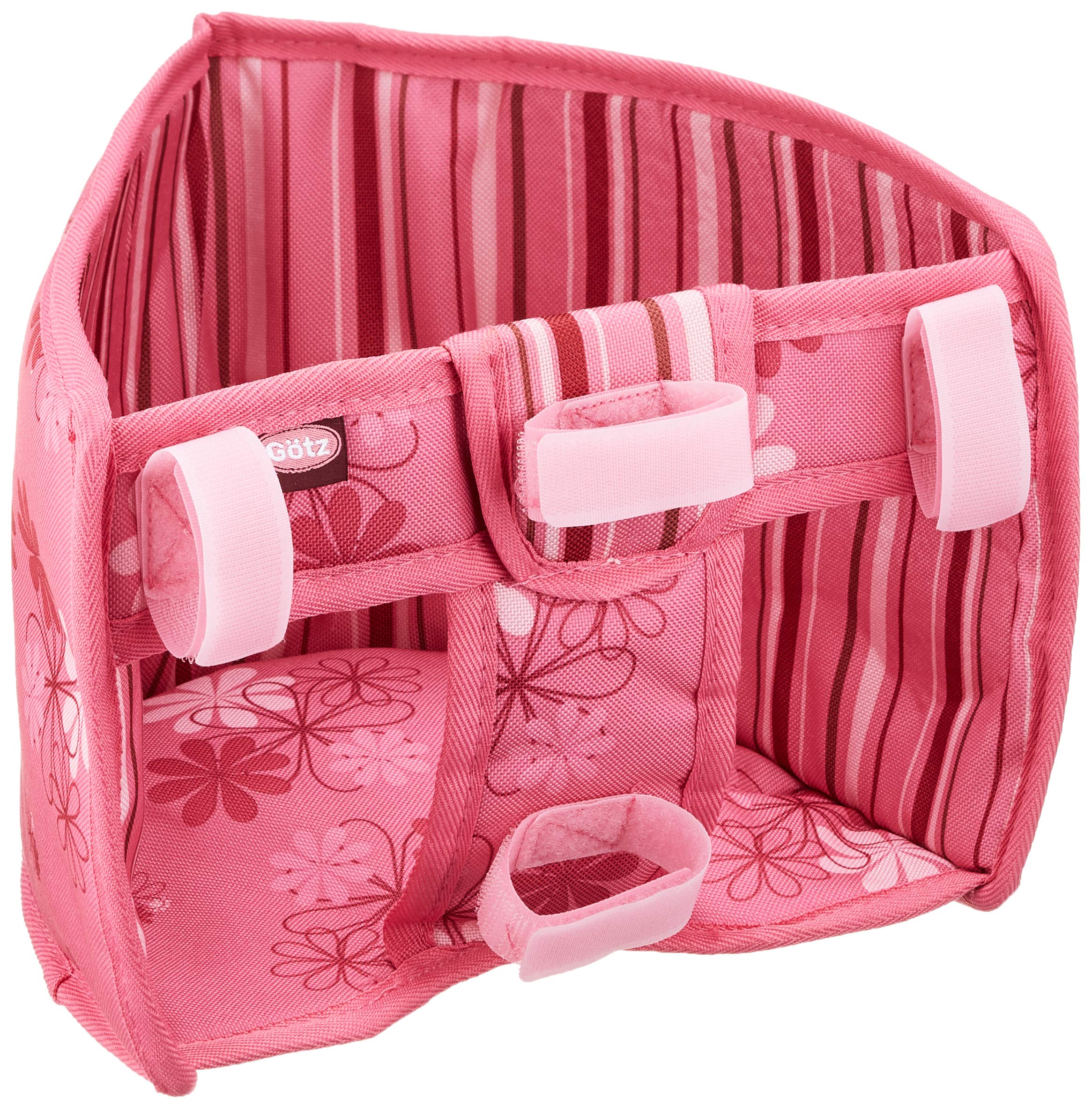 Gotz 3401927 Doll Bicycle Seat Flowers Doll Accessorie - Suitable For All Standing Dolls Up To 50 cm And Baby Dolls Up To 48 cm - Suitable Agegroup 3+