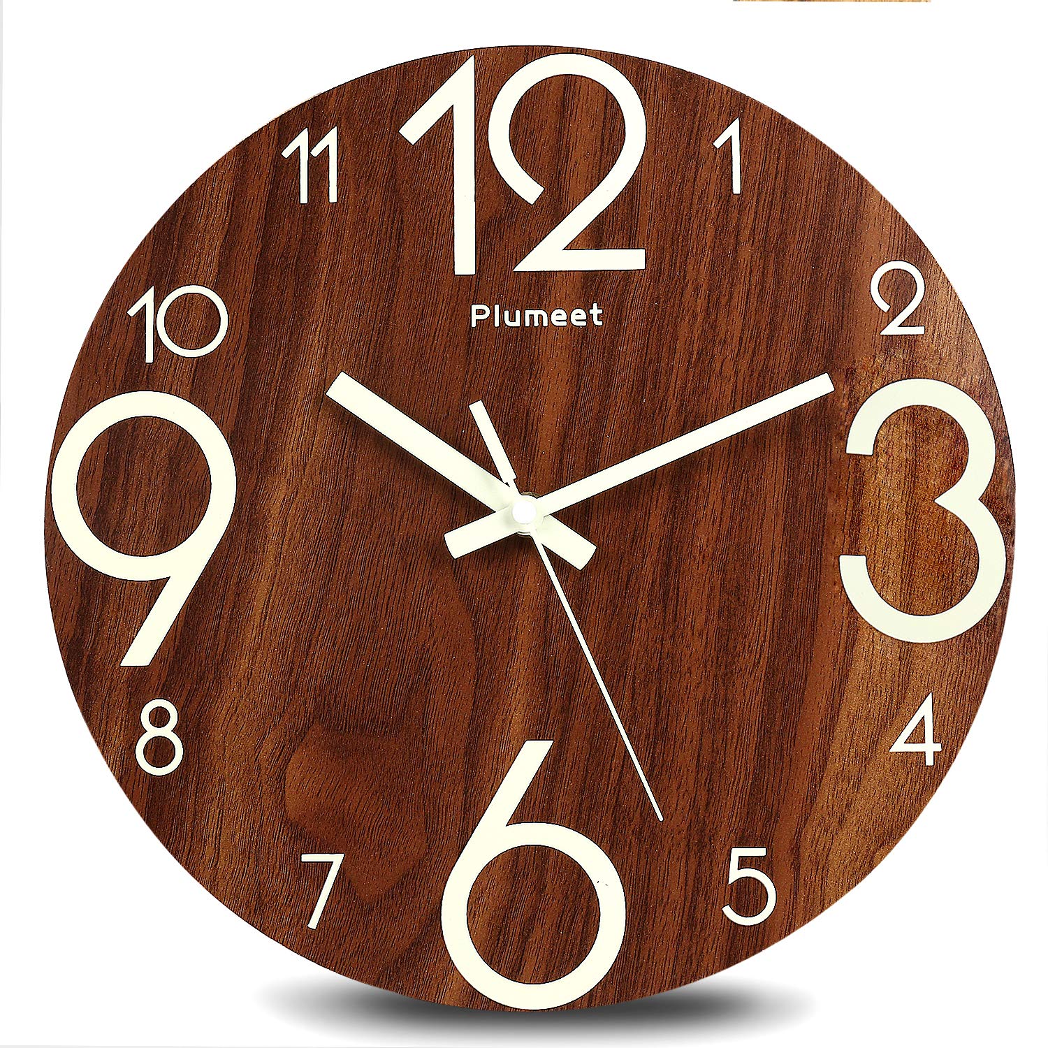 Large Decorative Kitchen Office Bedroom Wood Plumeet Luminous Wall