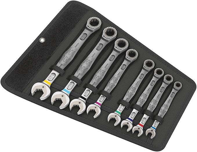 Wera Joker Combination Ratchet Spanner set, Imperial, 8pc, 05020012001