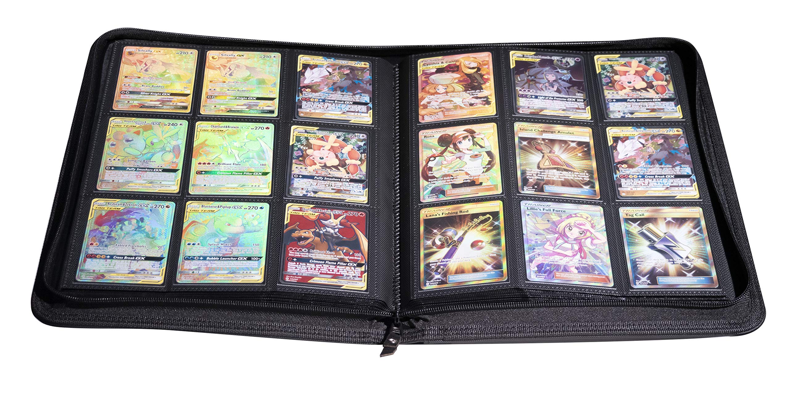 TopDeck 1000 Card Binder - 16 Pocket TCG Portfolio For Pokemon, Yu-Gi-Oh, Magic Cards