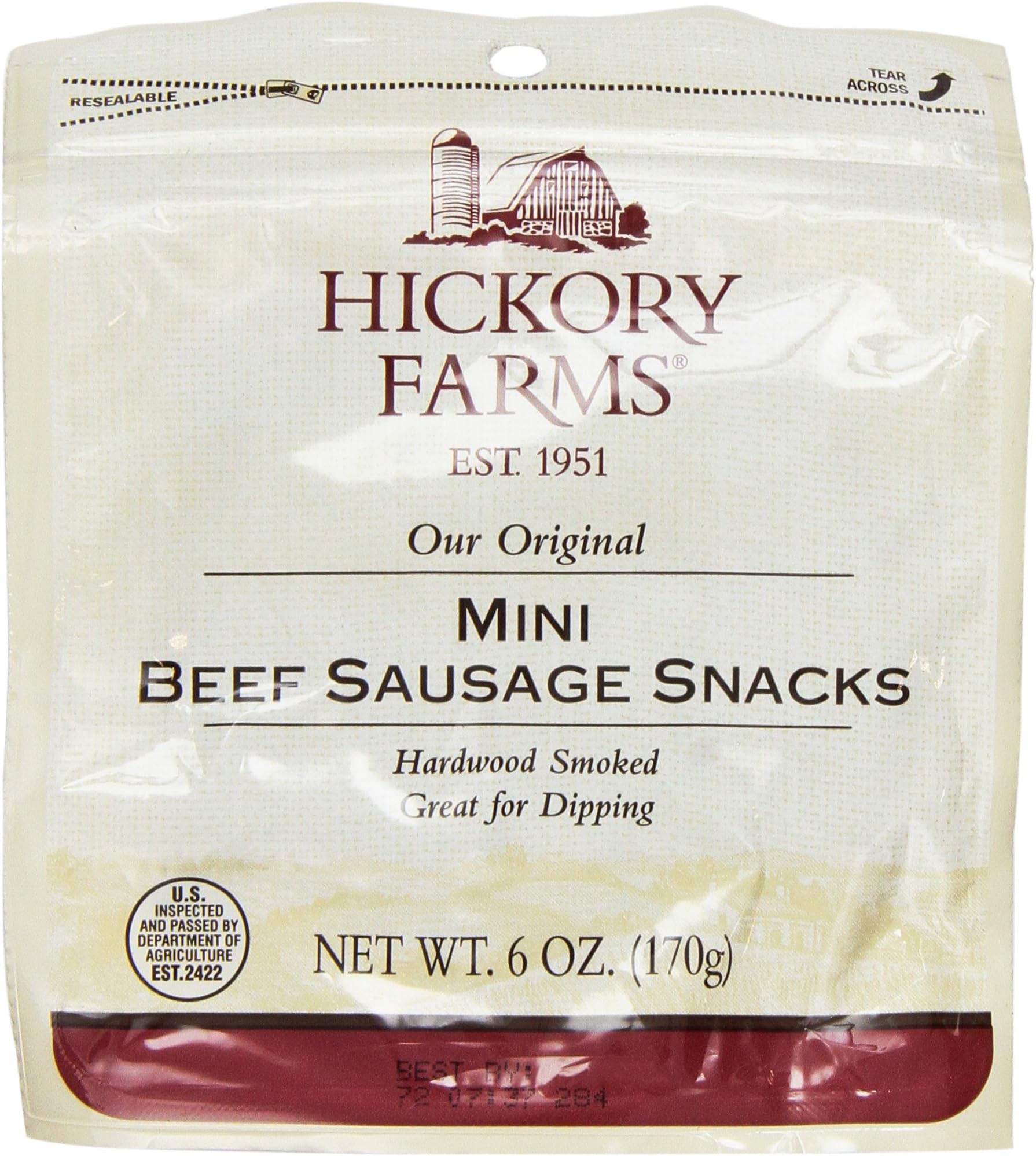 Hickory Farm Mini Beef Sausage Snacks