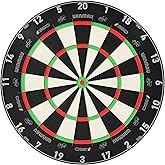 WINMAU Blade 360 ​​Dartboard&ndash; PDC Professional Board - Full Rotation System | Triple Core Technology, 360&deg; Symmetrical Design &amp; Ultra-Thin Wiring - Available as Board or Bundle with Steel Tip Darts