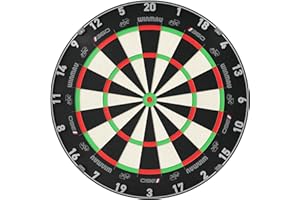 WINMAU Dart Board - Blade 6 | Blade 360 Dartboard - Triple Core Carbon Series - Professional PDC Darts Board with Official Tournament Specifications for Darts Enthusiasts