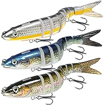 Central Hobby LURES COLLECTION 6セット UperUper Fishing Lures Kit Set, Baits Tackle Including