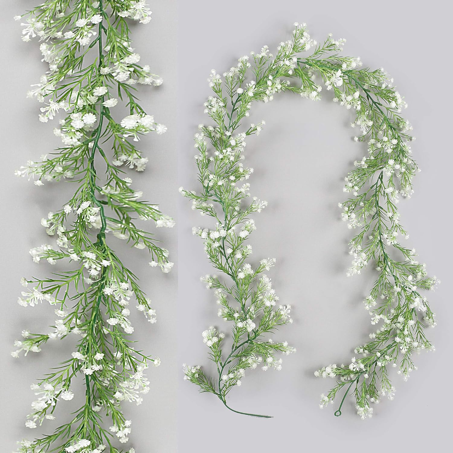 Artificial Gypsophila Plants Garland Fake Plastic Flowers