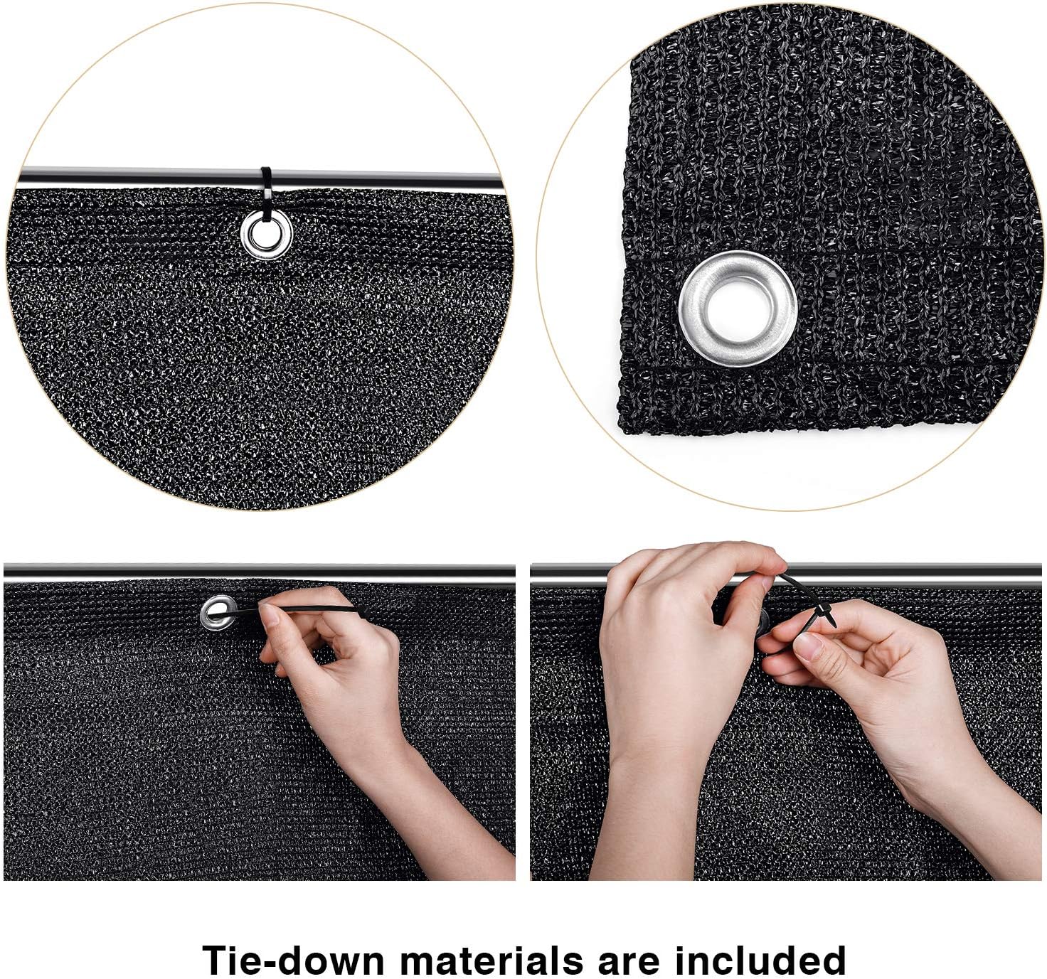 for Fencing Mesh Duty Heavy GSM 170 Fence, Cover Screen Shade Blockage