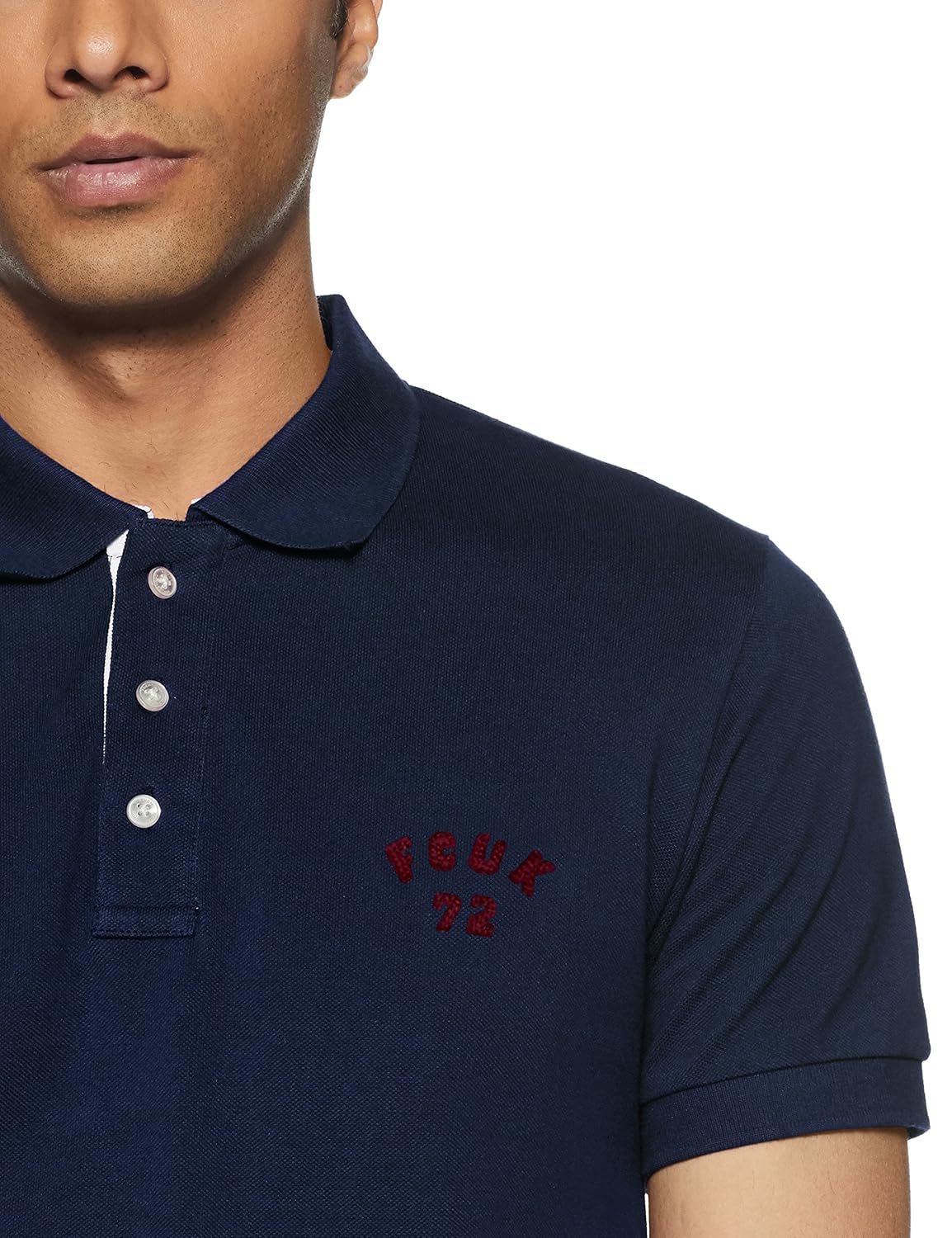 french connection men's slim fit polo