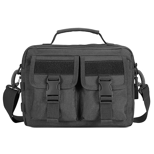 BAIGIO Small Tactical Handbag Small Military iPad Case - Main Image