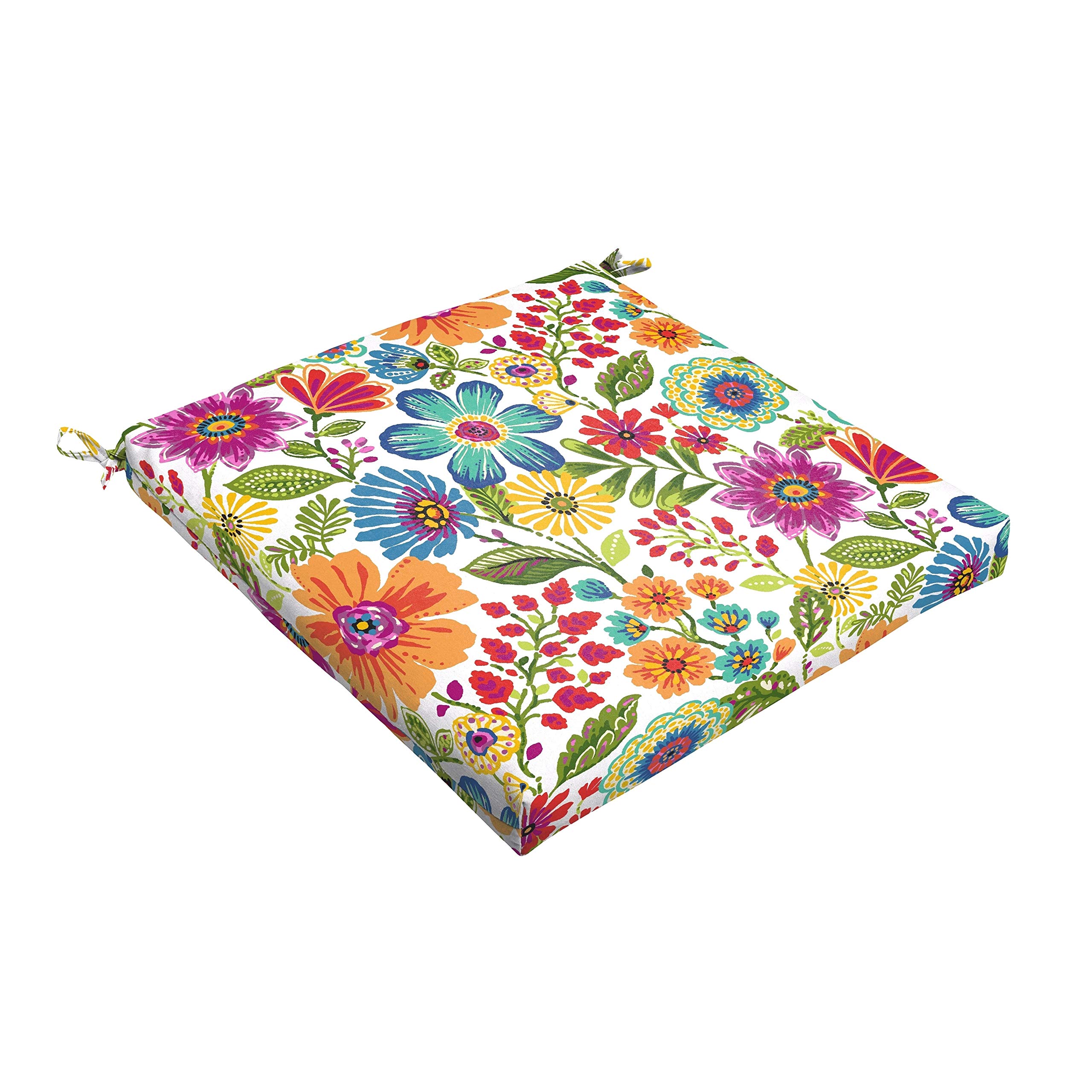 Humble and Haute Galliford Multi Floral Indoor/Outdoor 19 Inch Chair Bristol Cushion 19 Inch