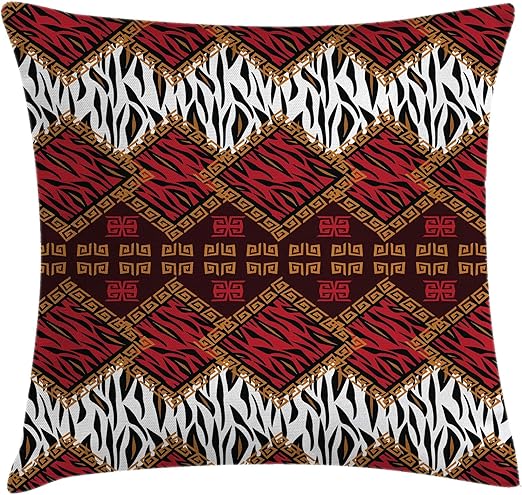 Amazon Com Ambesonne Safari Throw Pillow Cushion Cover Animal