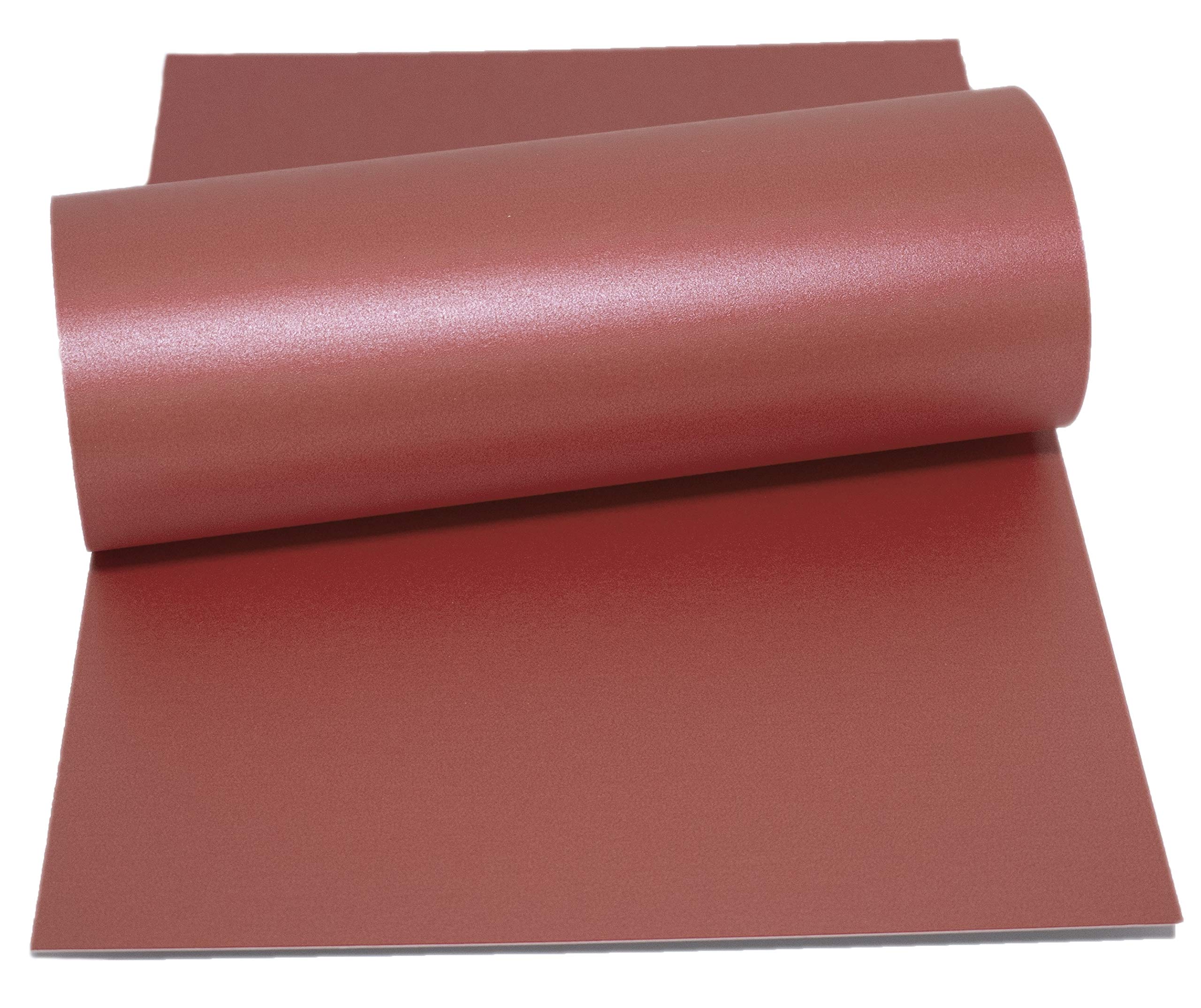 Mufira Pearlescent 300gsm Single Sided A4 Card 10 Pack Perfect for Art & Crafts & Card Making (Redwood)