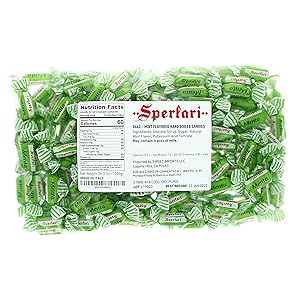 Sperlari "Menta" Mint Hard Boiled Candy (2.2 Lb | 1000 g)