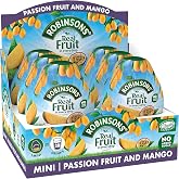 Robinsons Squash'd Mango &amp; Passion Fruit No Added Sugar 66ml (Pack of 6)