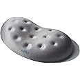BRILA Ergonomic Memory Foam Mouse Wrist Rest Support Pad Cushion for Computer, Laptop, Office Work, PC Gaming - Massage Holes Design - Wrist Pain Relief (Grey Mouse Wrist Rest)