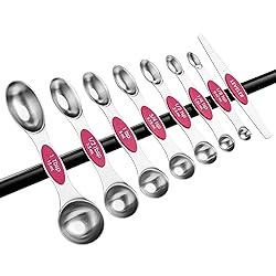 Spring Chef Magnetic Measuring Spoons Set, Dual