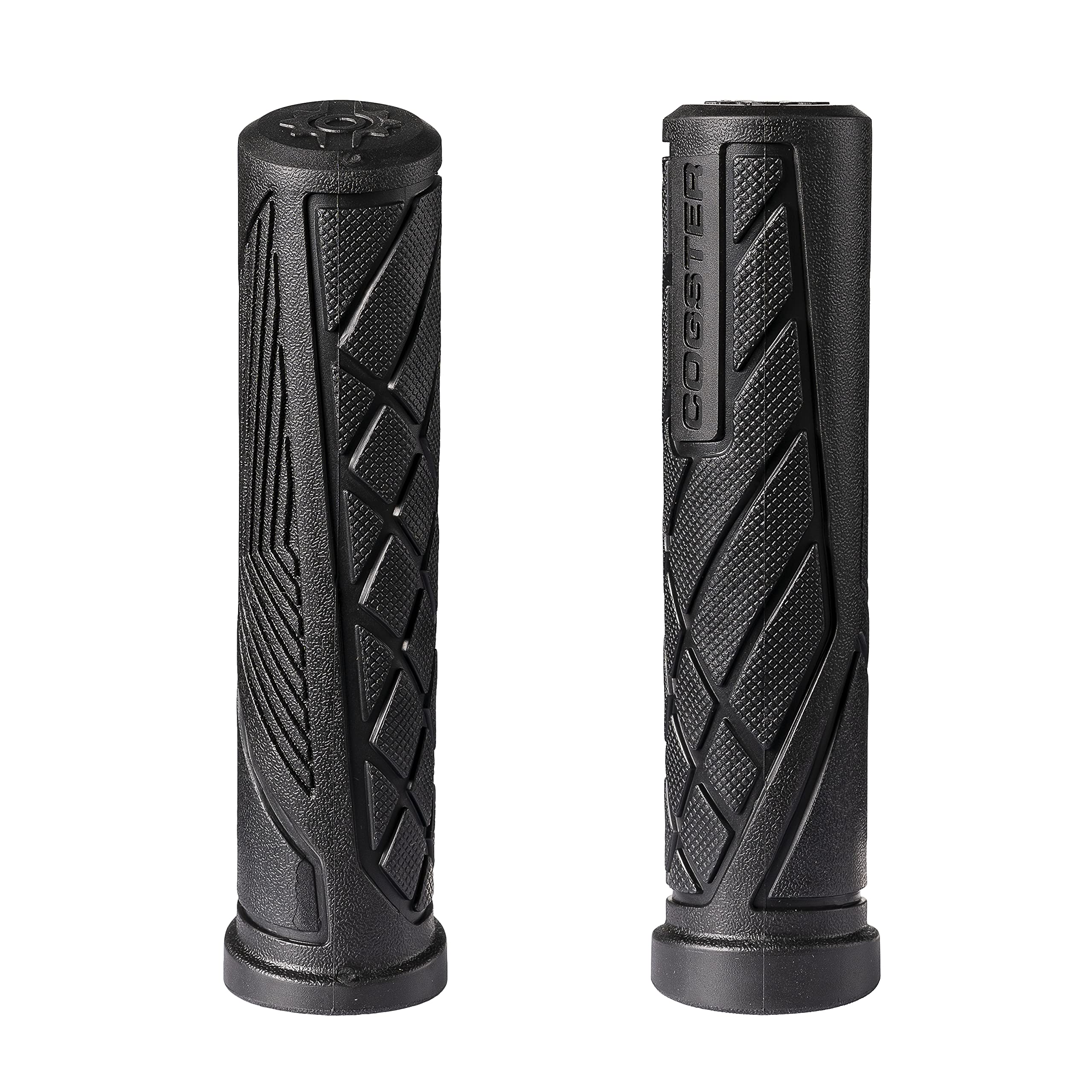 Photo 1 of COGSTER Dash Bike Handlebar Slip-on Grips, Lightweight Rubber Grips for XC, MTB, BMX Bikes (Black)