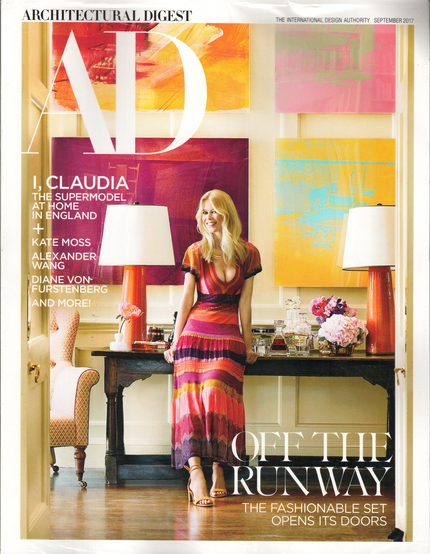Architectural Digest Magazine September 2017 Off The Runway Amazon Com Books