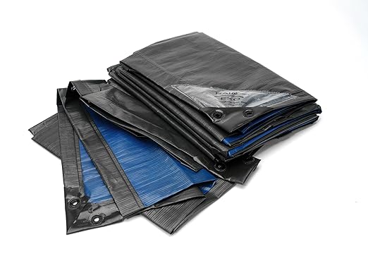 Rainexo Abdeckplane 1,5x12m; Stärke: 150g/m² (Power Forst Holzabdeckplane)