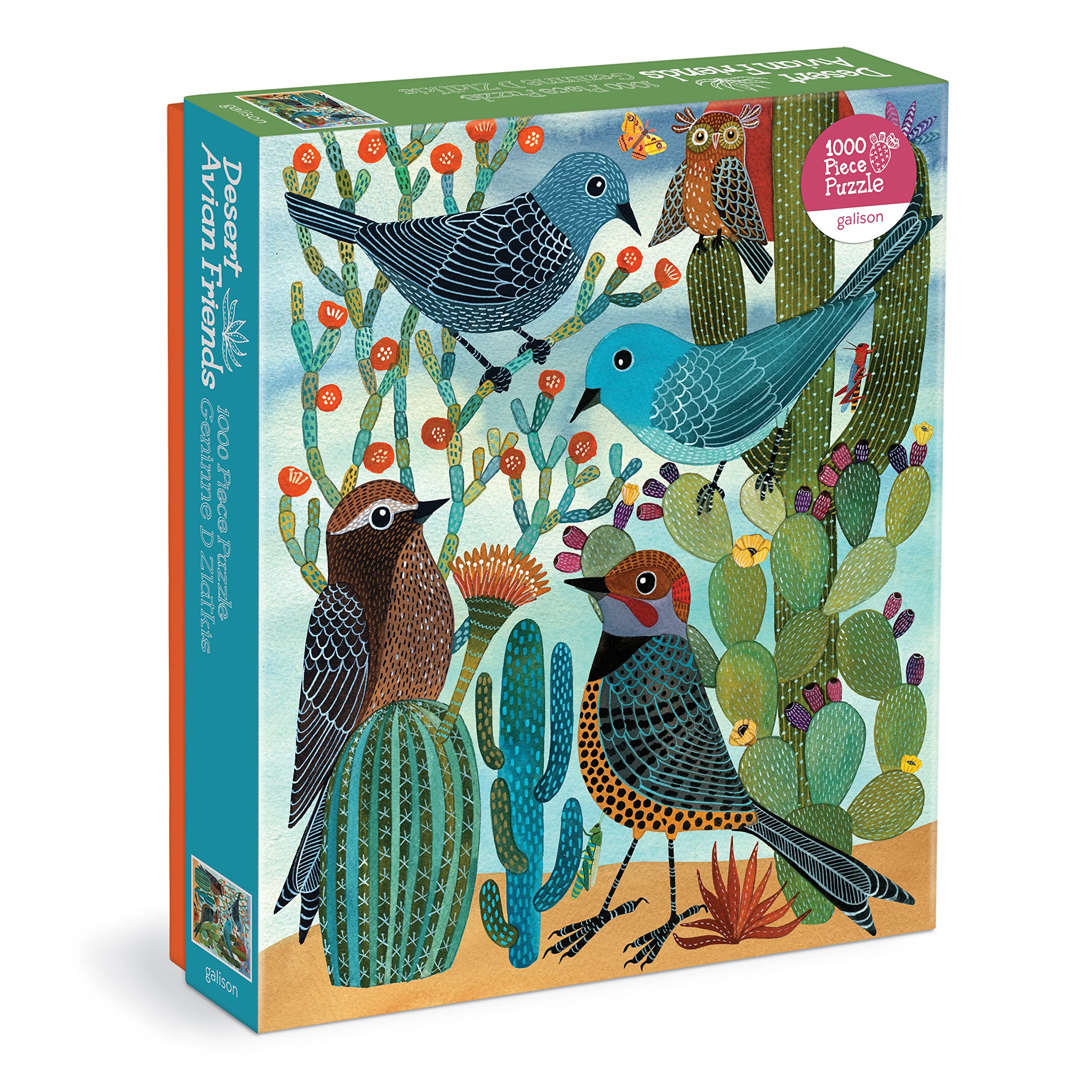 Galison Desert Avian Friends 1000 Piece Puzzle from Galison - 20