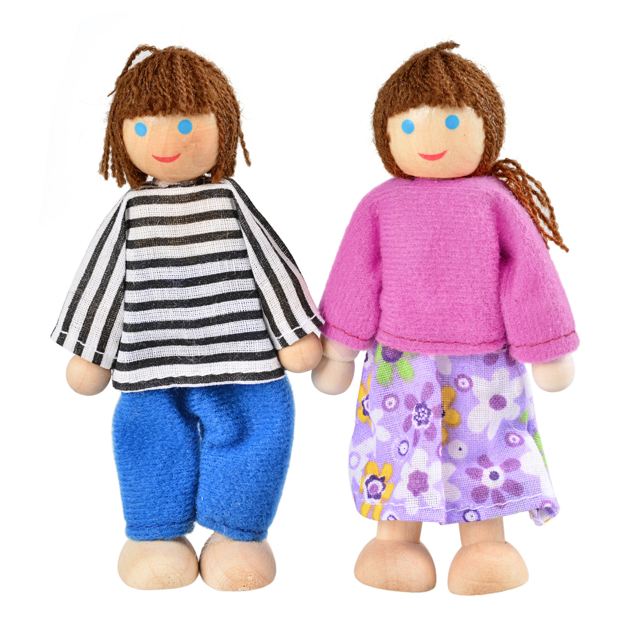 набор кукол хэппи фэмили. куклы фэмили. маленькие куклы семья. куклы фэмили. деревянные куколки семья.