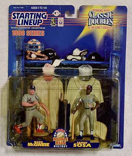 Kenner 1998 Starting Lineup Mark Mcgwire Sammy Sosa 1998 Baseball