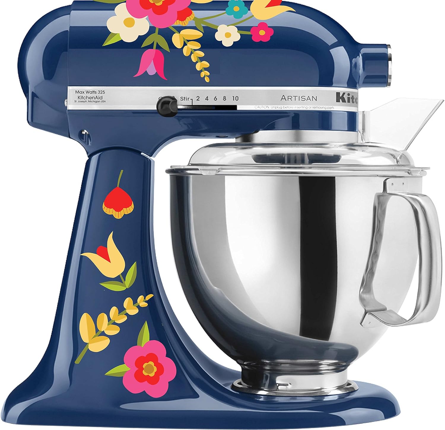 Vector Flower Bouquet Mixer Decal Set (PRINT)